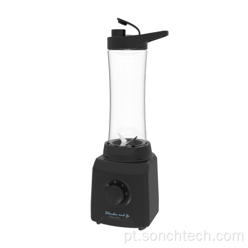 Liquidificador de plástico Smoothie elétrico e espremedor de moedor sem BPA